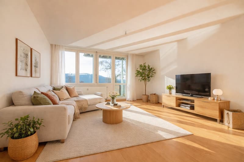 Zentrum Waldshut: Barrierefreie 2-Zimmer Wohnung mit Aufzug und Rheinblick in Waldshut (3)