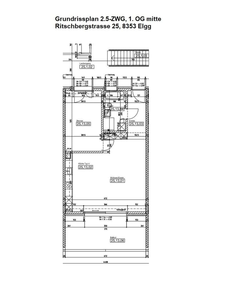 Grundrissplan