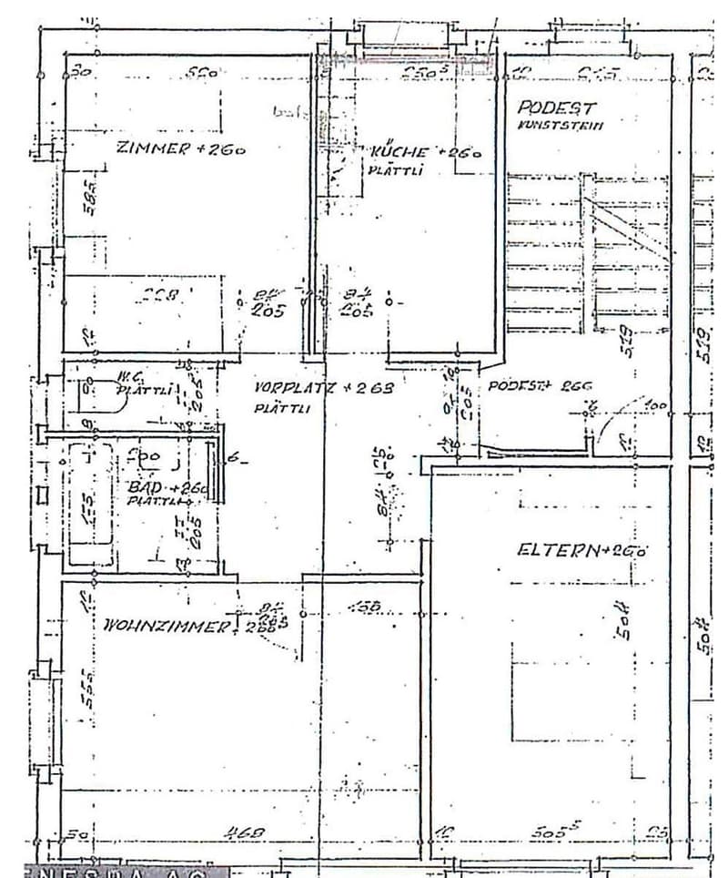 Grundriss 3-ZWG