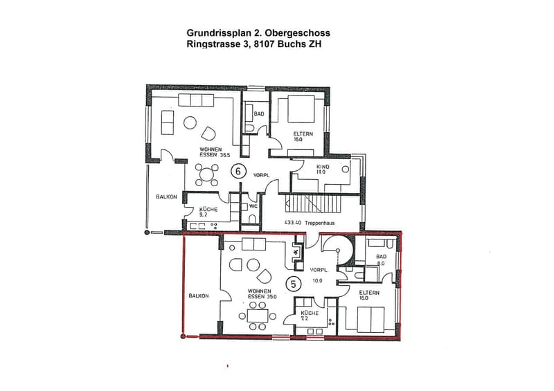 Grundrissplan