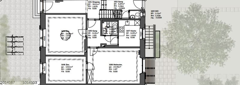 3-Zimmer-Wohnung und Mansardenzimmer in Winterthur befristet bis Ende März 2027 (10)