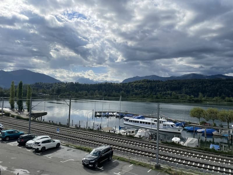 Entzückende Maisonettewohnung mit Ausblick auf den oberen Zürichsee! (1)