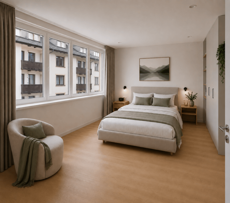 Moderne 3.5-Zimmer-Wohnung, in Arosa (Zweitwohnung) (3)