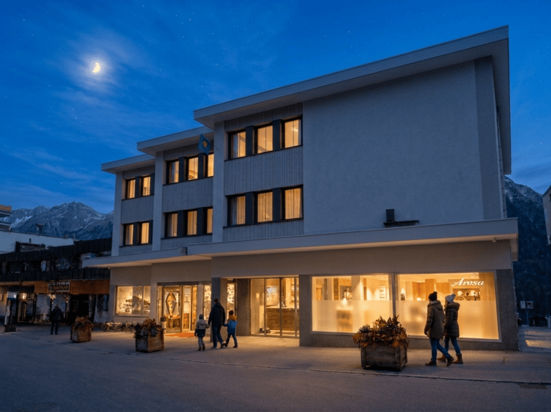 Moderne 3.5-Zimmer-Wohnung, in Arosa (Zweitwohnung) (5)