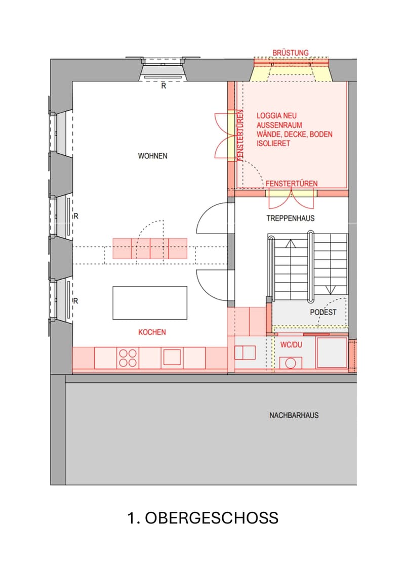 Charmantes 5.5-Zimmer-Reihenhaus an ruhiger - aber zentraler Lage in Ennenda (5)