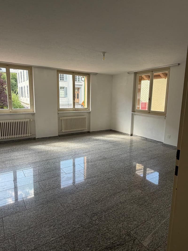 Charmante 3.5-Zimmer-Altbauwohnung mit Balkon und Bergblick in Haslen GL (8)
