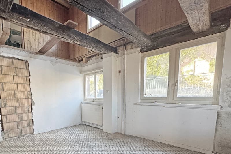 Hausteil (vormals Bauernhaus), im Rohbau, Baubewilligung für Komplett-Sanierung vorhanden (6)