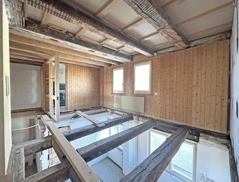 Hausteil (vormals Bauernhaus), im Rohbau, Baubewilligung für Komplett-Sanierung vorhanden (9)