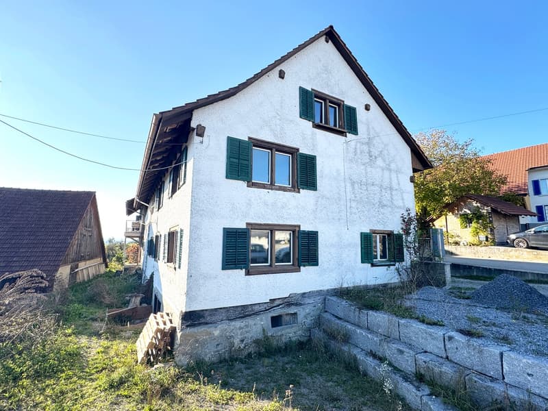 Hausteil (vormals Bauernhaus), im Rohbau, Baubewilligung für Komplett-Sanierung vorhanden (3)