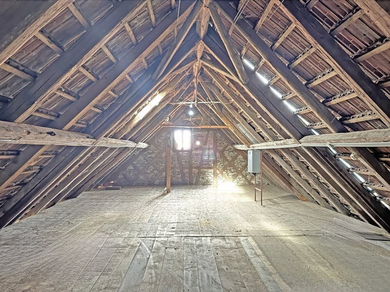 Charmantes Liebhaberobjekt, mit 6½ Zimmer, viel Holz und Wärme, mit Landwirtschaftsparzelle zur Thur (27)