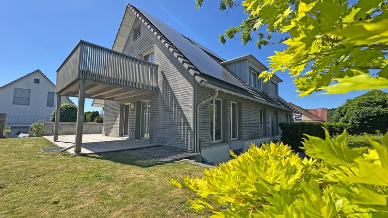 modernes Klima-Holzhaus 6½-Zimmer, mit PV-Anlage, Doppelgarage und sonnigem Garten (23)