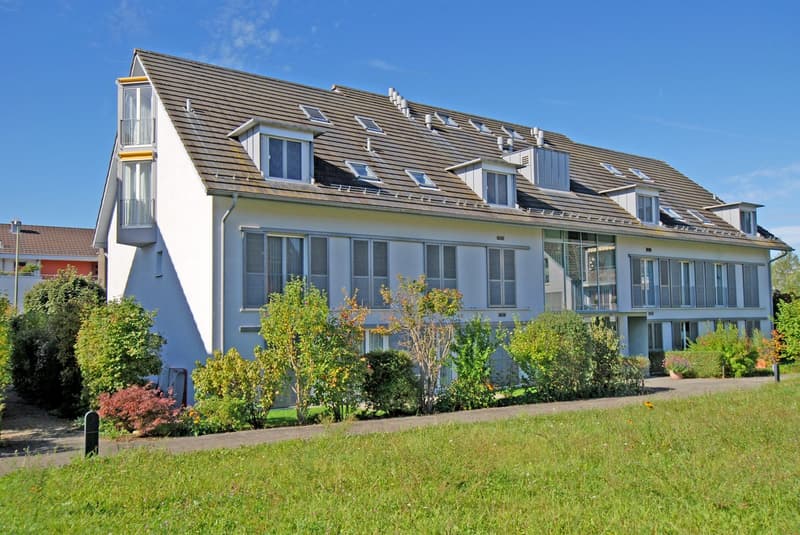 Attraktive Eigentumswohnung, 4½-Zimmer im Parterre, mit eigener Grünfläche und Tiefgaragenplatz (1)