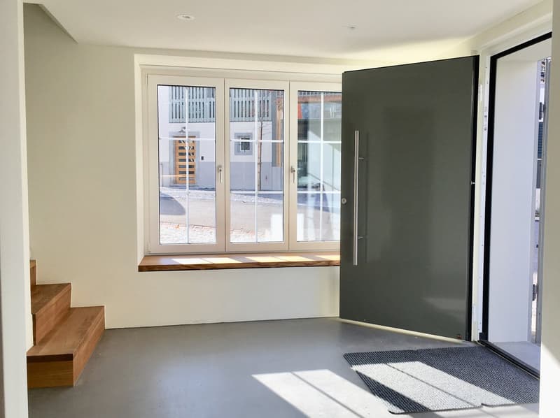 Wohnen am Bach , loftartiger Neubau im Altbau; Wohnen auf zwei Etagen (5)