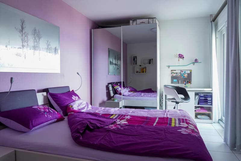 Schlafen mit direktem Zugang zum Balkon
