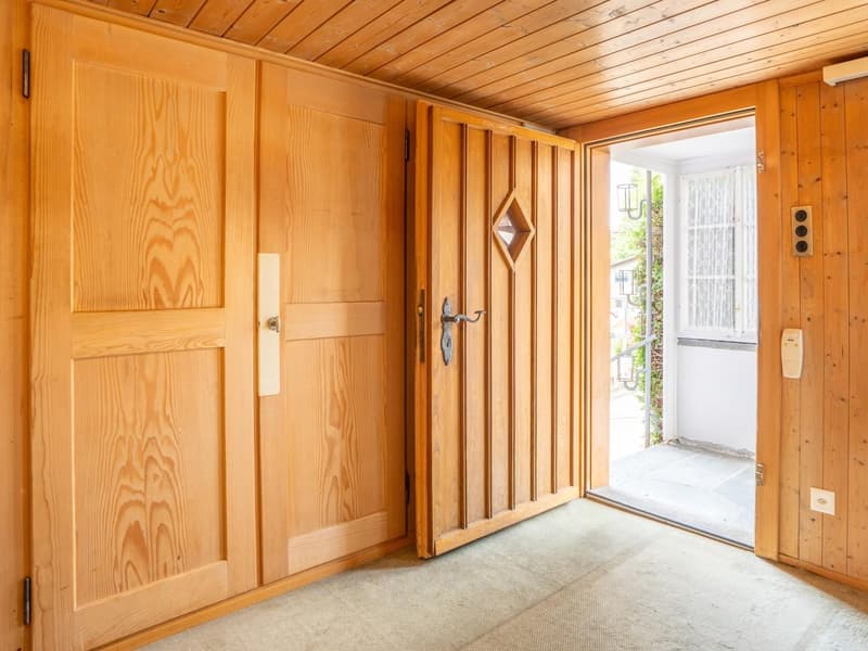 Entrée im Wohnhaus
