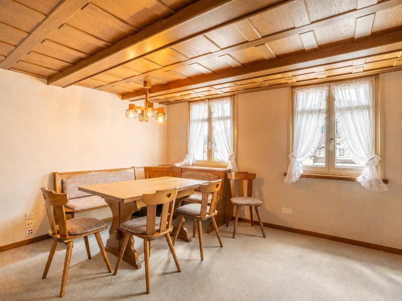 Essen im Wohnhaus