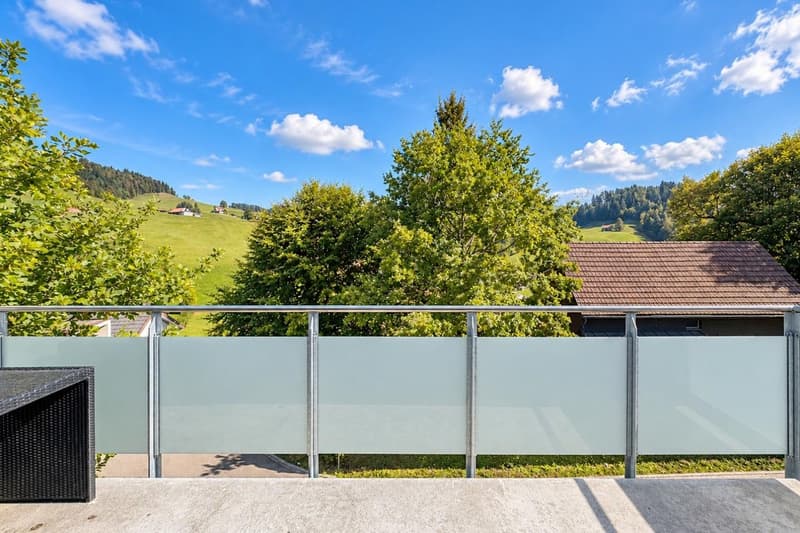 Balkon mit Aussicht
