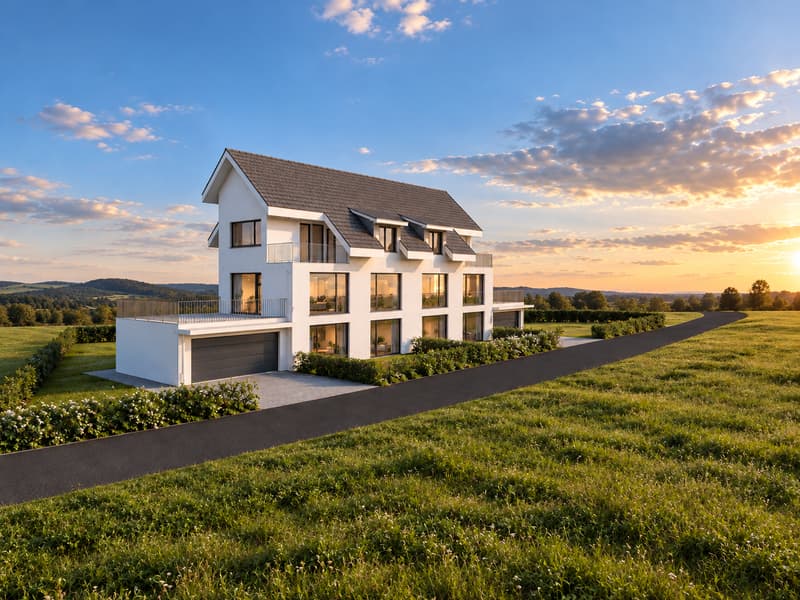 Modernes 6.5-Zimmer-Doppeleinfamilienhaus in Rüti – Neubau 2027 (1)