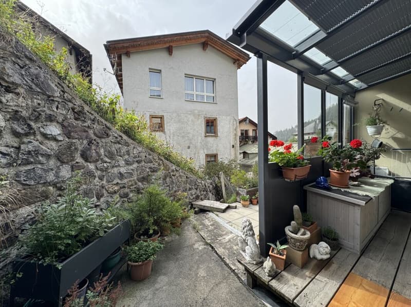 Kleines Refugium - 2 Zi-Wohnung mitten im Dorf (6)