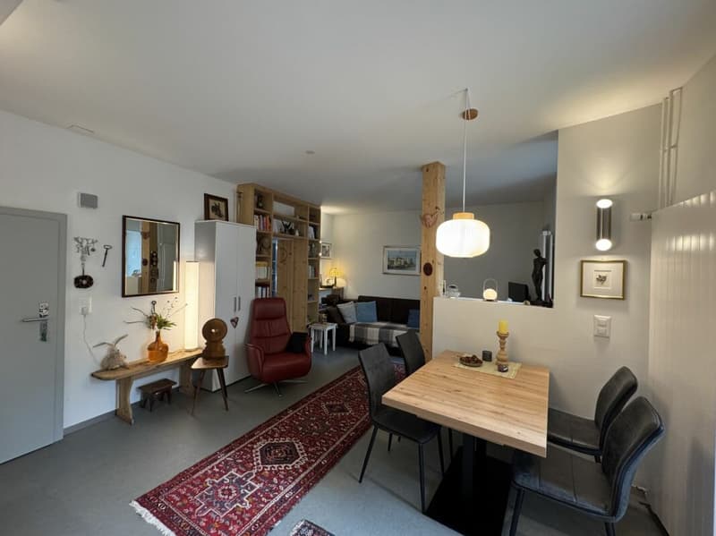 Kleines Refugium - 2 Zi-Wohnung mitten im Dorf (1)
