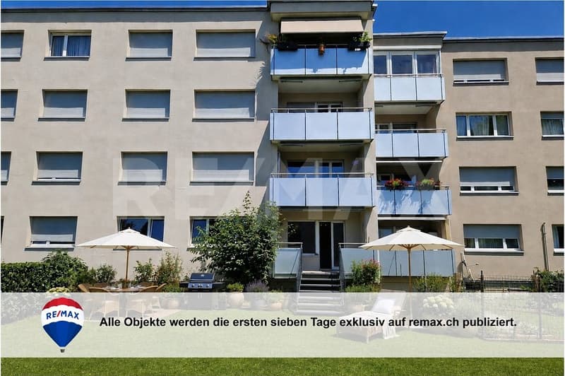 Zuhause zwischen Stadt und Natur. Ihr privater Rückzugsort mit Balkon und Gartenanteil. (1)