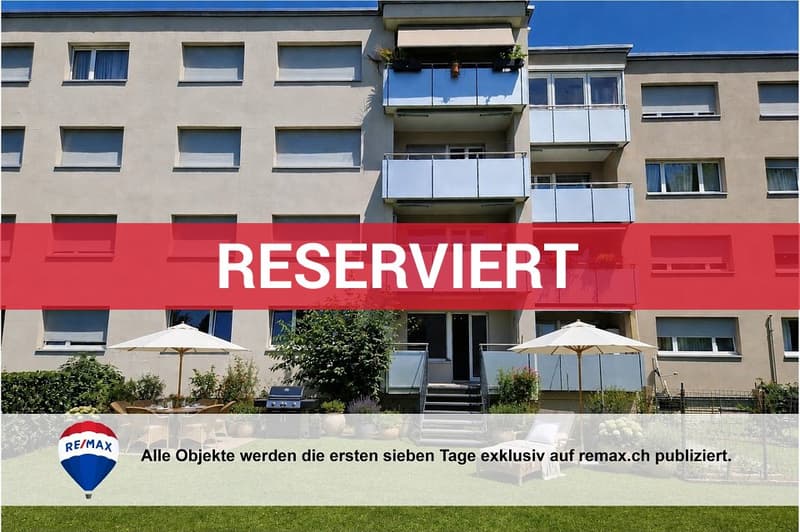 Zuhause zwischen Stadt und Natur. Ihr privater Rückzugsort mit Balkon und Gartenanteil. (1)
