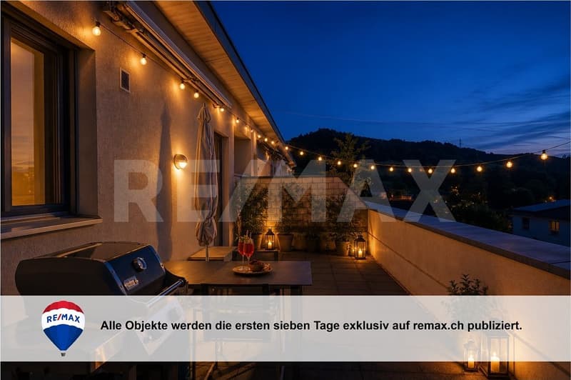 5.5-Zimmer Attikawohnung mit Sonnenterrasse - nahe St. Gallen, fern vom Alltag (1)