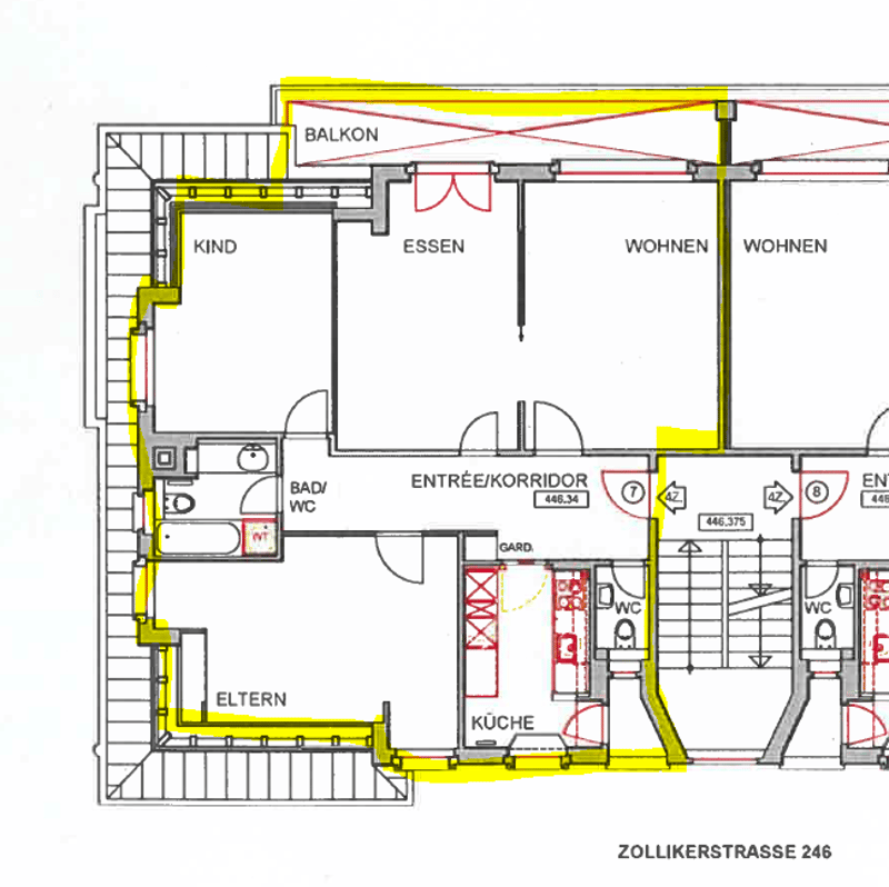4-Zimmer-Altbauwohnung mit Seesicht im Zürcher Seefeld (5)