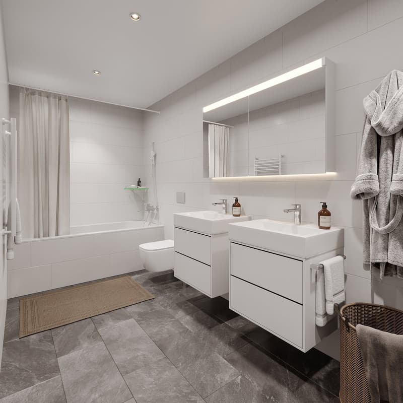 Bild der Musterwohnung Haus 12