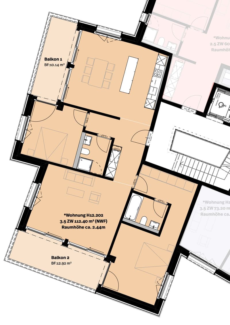 Haus 12, 202 (102 Bezug Frühling 2027)