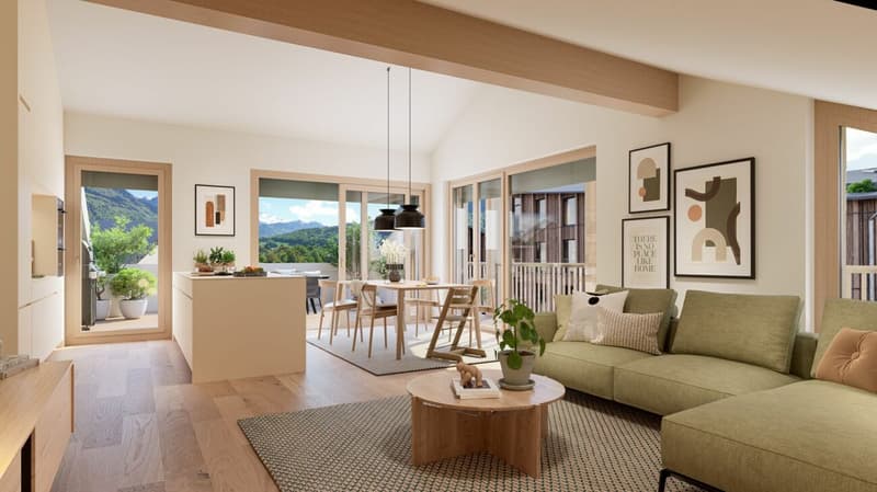 Erstbezug | Helle 2.5-Zi-Wohnung mit Loggia (3)