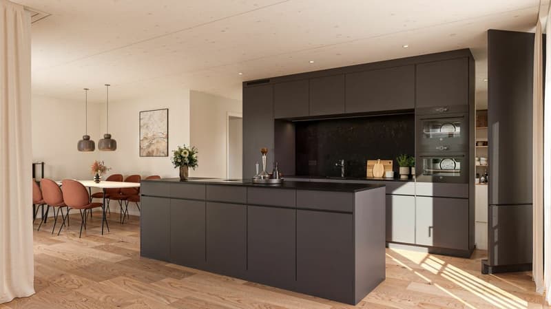 Erstbezug | Exklusive 5.5-Zi-Dachmaisonette an der Linth (2)