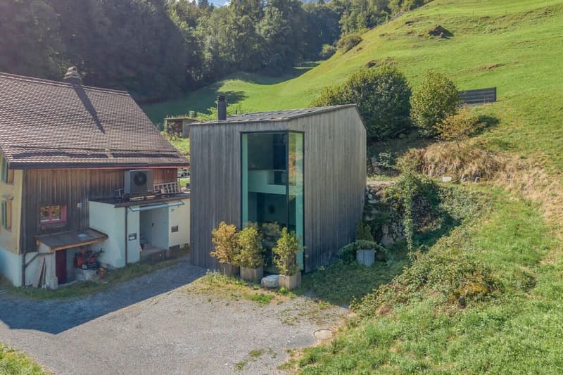 Weiler mit Gästehaus und Blick auf den Walensee (2)