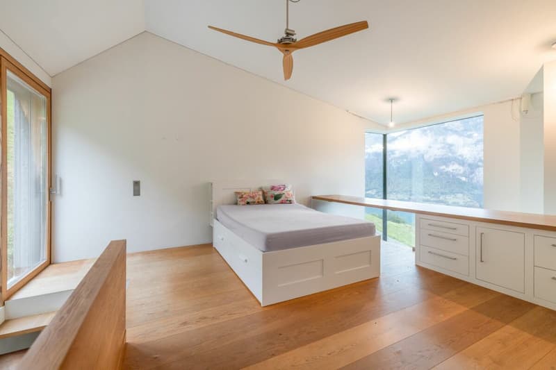 Weiler mit Gästehaus und Blick auf den Walensee (12)