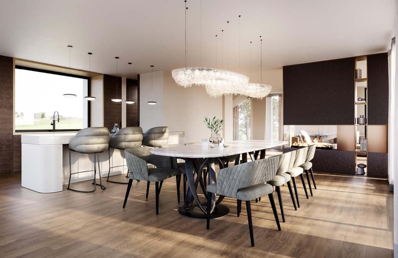 Villa de luxe neuve dans l'une des 3 communes les plus avantageuses sur le plan fiscal de Lucerne (2)