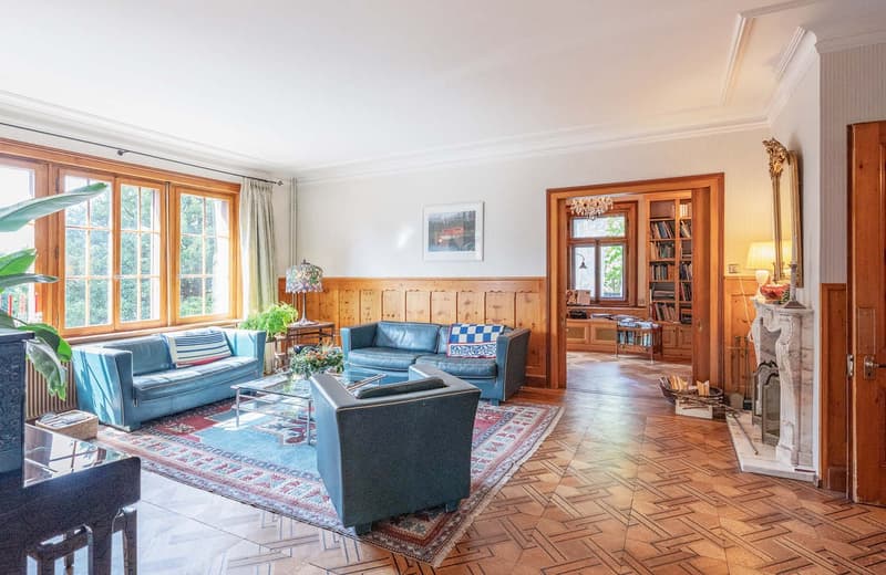 Villa «Belle Époque» – historisches Bijou im parkartigen Umschwung (3)
