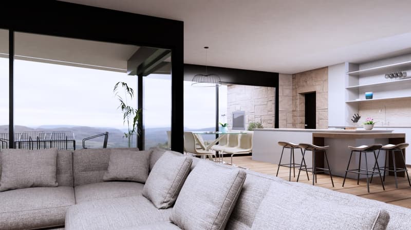 Unità di solo due appartamenti di design da edificare! (4)