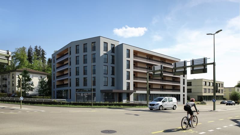 First-time rental of commercial spaces | Residential building DOMUM Tagelswangen (4)