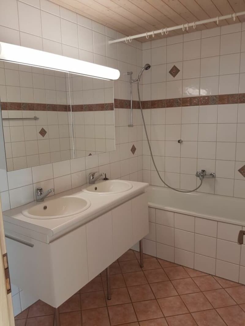 Ein Rückzugsort mit Charme und umwerfender Panoramasicht: 3.5-Zimmer-Dachwohnung in Vallamand (6)