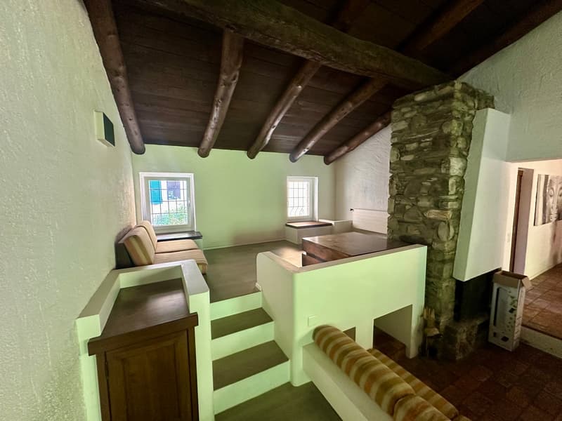 AFFITTASI – SEROCCA D’AGNO  Prestigiosa casa di charme con giardino privato (4)