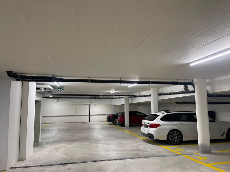 Einstellhallenplatz / Garagenplatz zu vermieten – sicher & zentral gelegen (1)