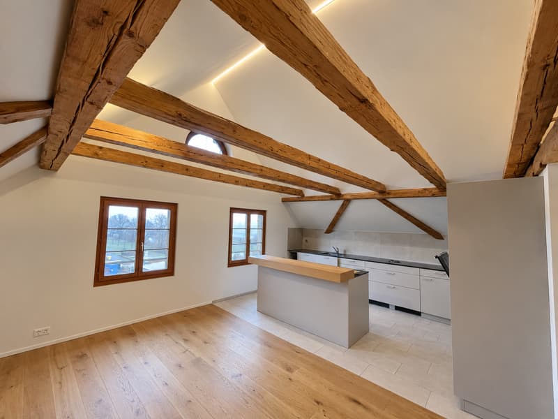 Charmante 3-Zimmer-Maisonette-Wohnung in Sins (6)