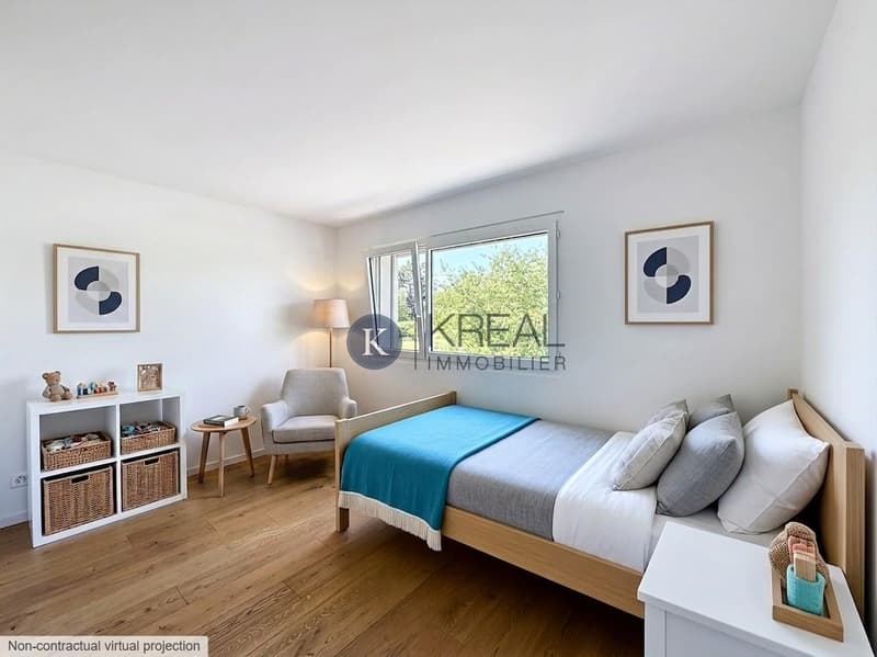 Cadre de vie privilégié : 4,5 pièces moderne avec balcon et vue exceptionnelle sur le lac (10)