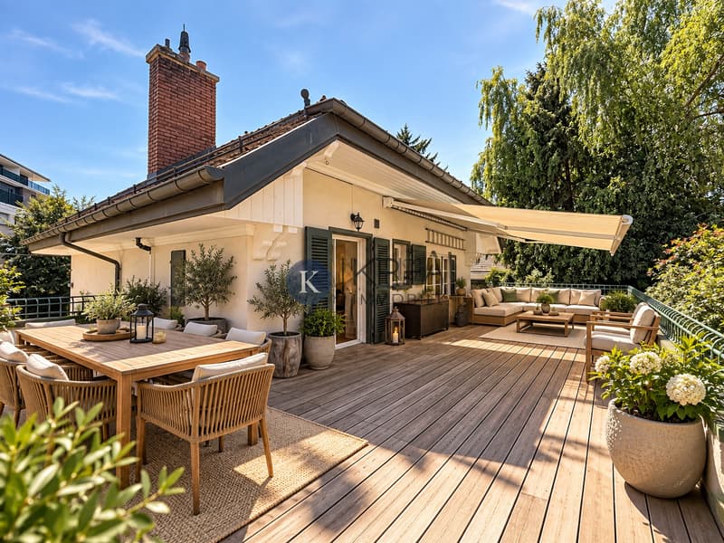 Vivre en ville, profiter d'un jardin et tout faire à pied : un privilège rare à Lausanne ! (1)