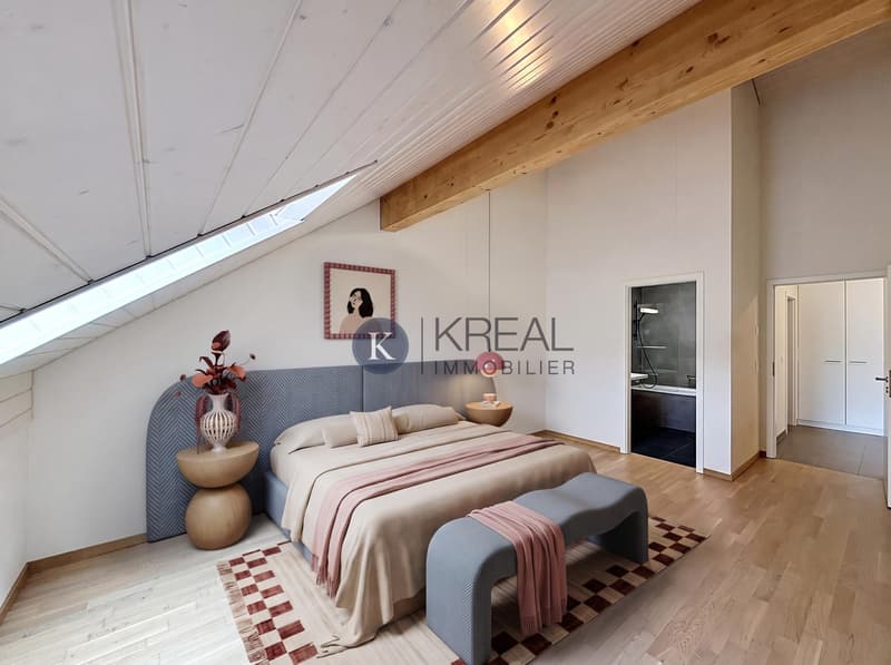 Bel appartement de 2.5 pièces au dernier étage d'une PPE récente (3)