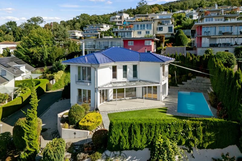 Villa con vista mozzafiato sul lago e piscina all'aperto (5)