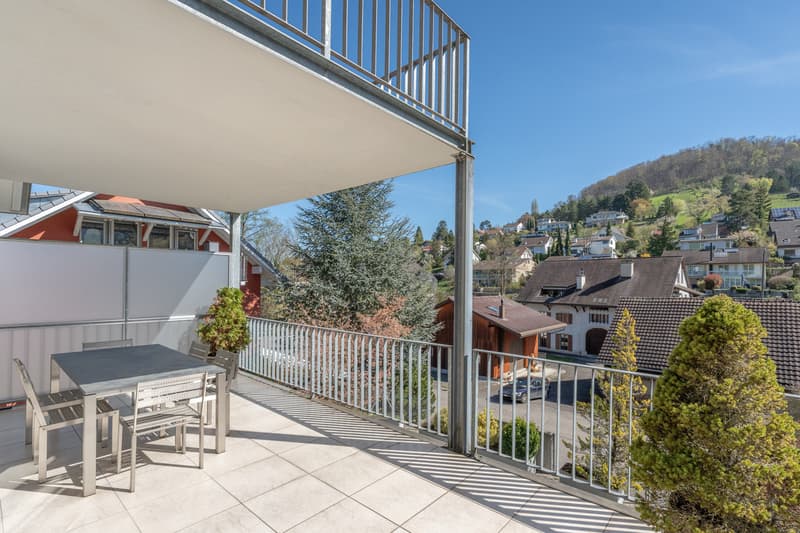 Balkon im Obergeschoss