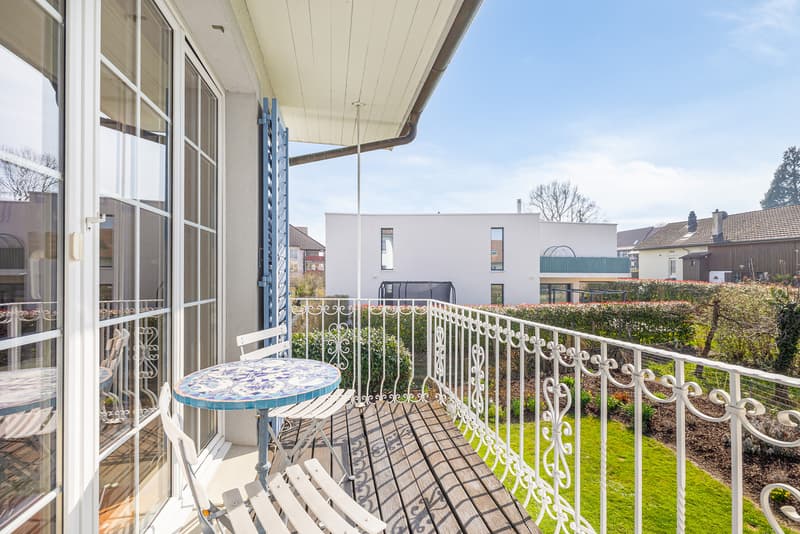 Balkon im Obergeschoss