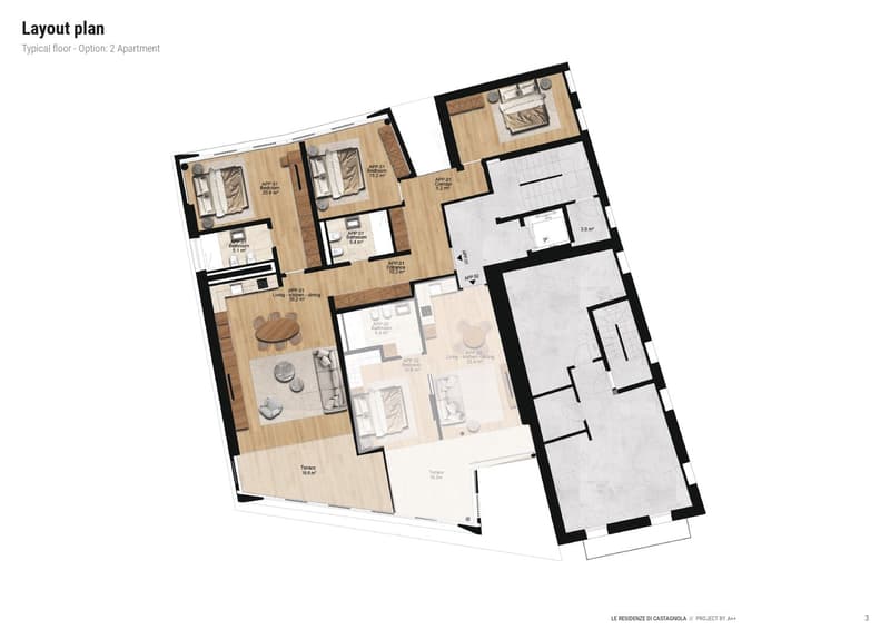 APPARTAMENTO 4.5 LOCALI-Fronte lago con terrazza privata (posto auto escluso) (10)