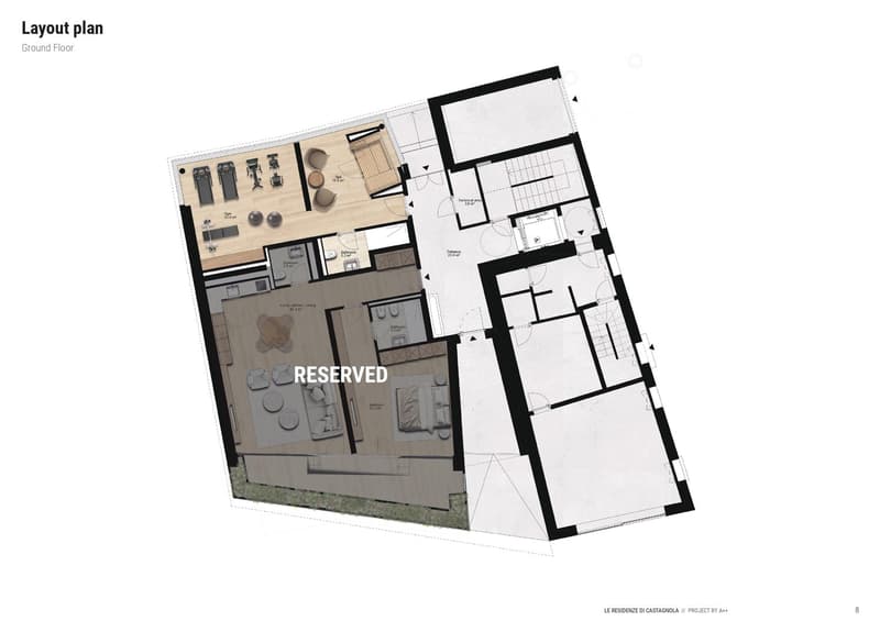 APPARTAMENTO 5.5 LOCALI- Fronte lago con terrazza panoramica (posto auto escluso) (10)